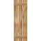 Ekena Millwork Spaced Board-n-Batten Shutters w/Z-Bar, Rough Sawn Western Red Cedar, 17 1/8W x 52H, PR RBS06Z17X052RWR - alternate 3